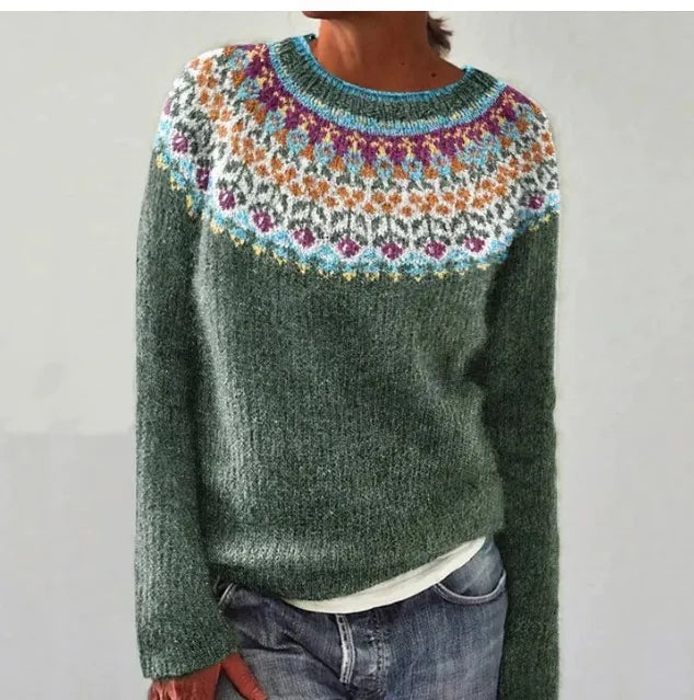 AMÉLIE - COZY RETRO KNITTED SWEATER