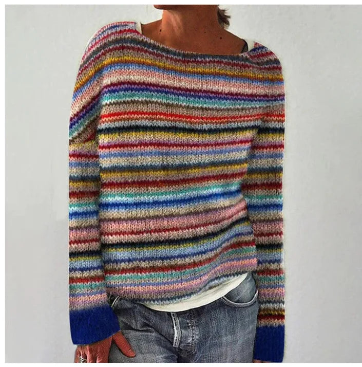 AMÉLIE - COZY RETRO KNITTED SWEATER